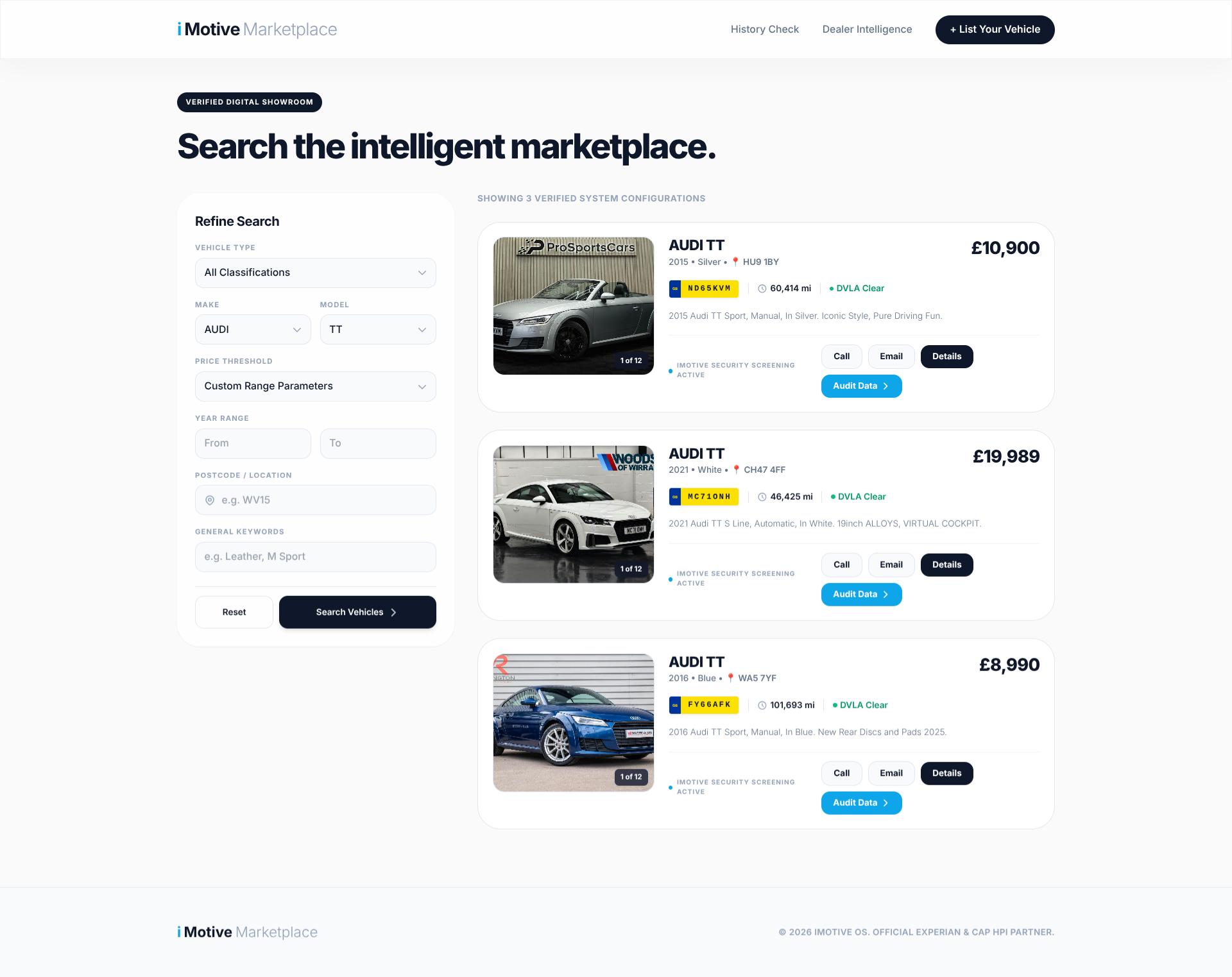 Marketplace Listings